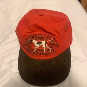 Polo Ralph lauren cap with dog on front